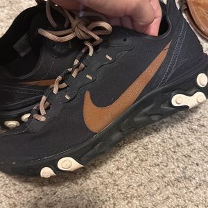 Nike React Element 55 Oil Grey